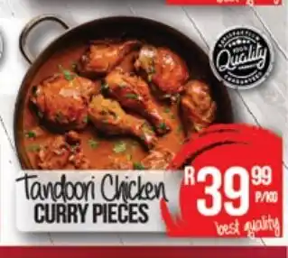 Take 'n Pay Tandoori Chicken Curry Pieces per kg offer