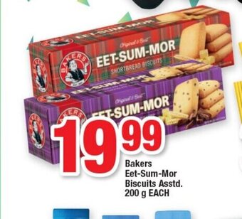 OK Foods Bakers Eet-Sum-Mor Biscuits Asstd. 200g each offer
