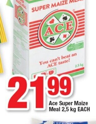 Ace Super Maize Meal 2.5kg each