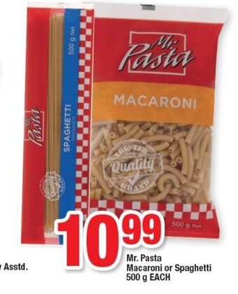 OK Foods Mr. Pasta Macaroni or Spaghetti 500g each offer