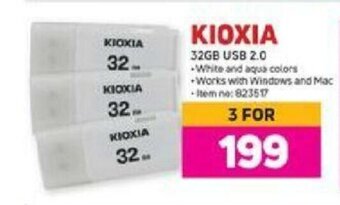 Game Kioxia - 32GB USB 2.0 offer