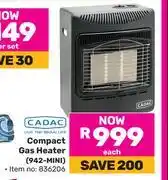 Game Cadac Compact Gas Heater 942-MINI offer