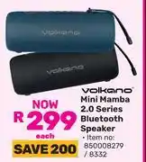 Game Volkano Mini Mamba 2.0 Series Bluetooth Speaker offer