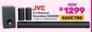 Game JVC 5.1 Channel Soundbar N335B offer