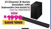Game Samsung 2.1 Channel B-Series Soundbar With Subwoofer HW-B450F/X offer