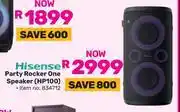 Game Hisense Party Rocker One Speaker HP100 offer