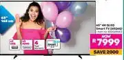Game Hisense 65 4K QLED Smart TV 65Q6Q offer