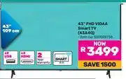 Game Hisense 43 FHD VIDAA Smart TV 43A4Q offer