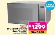 Game Defy 30Ltr Solo Microwave Oven DMO390 offer
