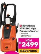 Game Bennett Read XTR2200 High Pressure Washer offer
