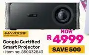 Game Maxdorf Google Certified Smart Projector offer