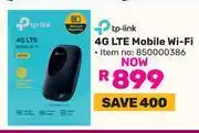 Game TP-Link 4G LTE Mobile Wi-Fi offer