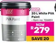 Game Simple Choice White PVA Paint-20Ltr offer