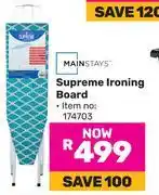Game Mainstays Supreme Ironing Board offer
