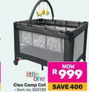 Game Little One Cleo Camp Cot offer
