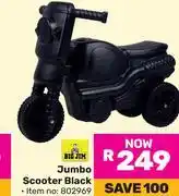 Game Big Jim Jumbo Scooter (Black) offer