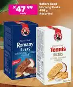 Game Bakers Good Morning Rusks Assorted-450g Each offer
