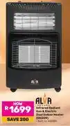 Game Alva Infrared Radiant Gas & Electric Dual Indoor Heater GH309 offer