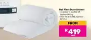 Game Always Home Ball Fibre Duvet Inners (Priced From)-Each offer