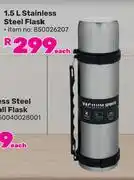 Game 1.5L Stainless Steel Flask-Each offer