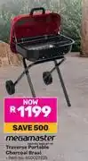 Game Megamaster Traverse Portable Charcoal Braai offer