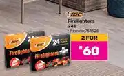 Game Bic Firelighters 24s-For 2 offer