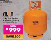 Game Alva 9Kg Empty Gas Cylinder G090 offer