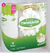Game Twinsaver 2 Ply Toilet Tissue Rolls-9s offer