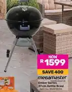 Game Megamaster Ember Series 37cm Kettle Braai offer
