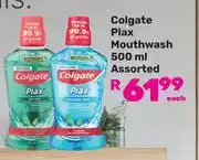 Game Colgate Plax Mouthwash Assorted-500ml offer