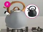 Game Tissolli 3L stove Top Whistling Kettle Assorted Colours offer