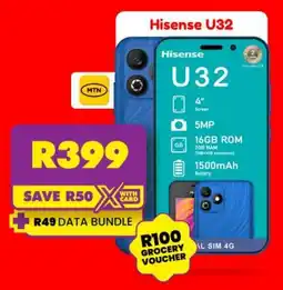 Shoprite Hisense U32 offer