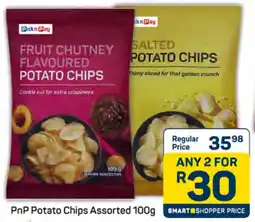 Pick n Pay Hypermarket PnP Potato Chips Assorted offer