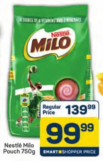 Pick n Pay Hypermarket Nestlé Milo Pouch offer