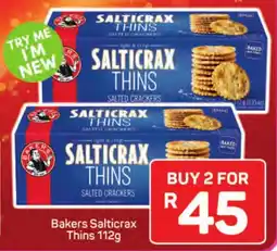 Pick n Pay Hypermarket Bakers Salticrax Thins offer