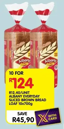 Shoprite Albany everyday sliced brown bread loaf offer
