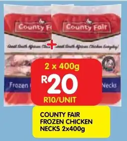 Shoprite County fair frozen chicken necks offer