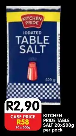 Shoprite Kitchen pride table salt offer