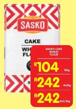 Shoprite Sasko cake wheat flour offer