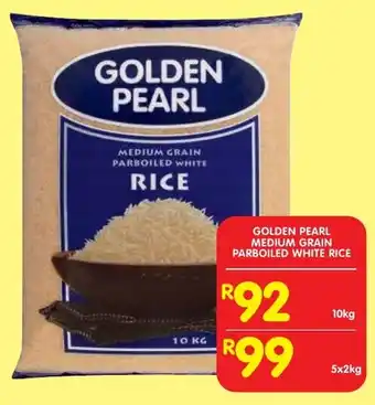 Shoprite Golden pearl medium grain parboiled white rice offer