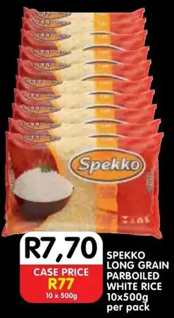 Shoprite Spekko long grain parboiled white rice offer