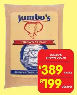 Shoprite Jumbo's brown sugar offer