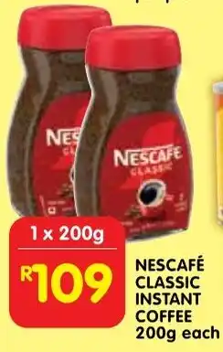 Shoprite Nescafé classic instant coffee offer