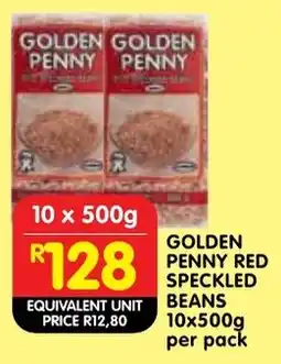 Shoprite Golden penny red speckled beans offer