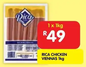 Shoprite Rica chicken viennas offer