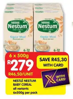 Shoprite Nestlé nestum baby cereal offer