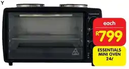 Shoprite Essentials mini oven offer