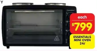 Shoprite Essentials mini oven offer