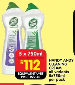 Shoprite Handy andy cleaning cream offer