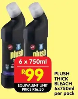 Shoprite Plush thick bleach offer